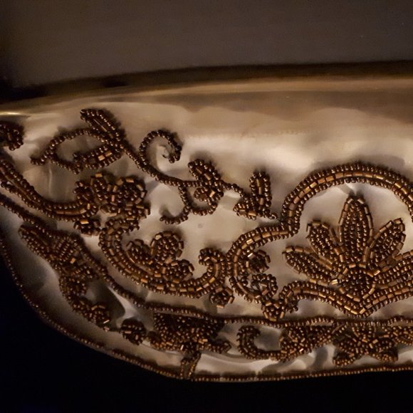 Rare Vintage 1940's Handmade Clear Clutch - Picture 3 of 16